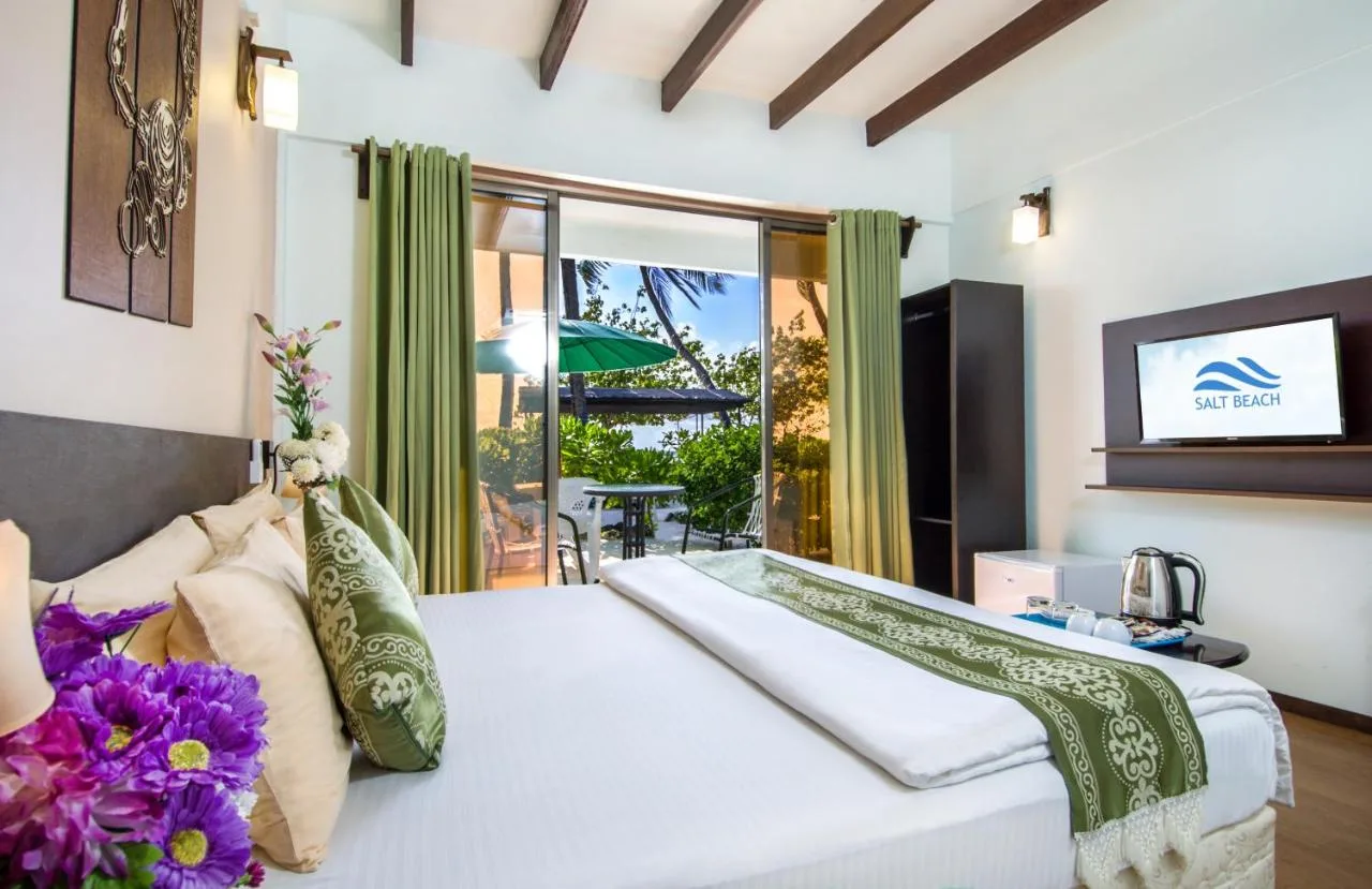 Immerse yourself in island life at Salt Beach Hotel. This eco-friendly guest house boasts comfortable rooms and uses sustainable practices.